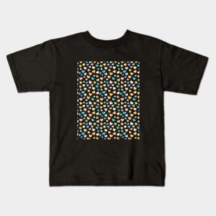 Rainbow Hearts Pattern | Watercolour Kids T-Shirt